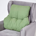 Cuscino Lombare per Poltrona con Rivestimento in Cotone 68 ¡Á 58 cm Verde